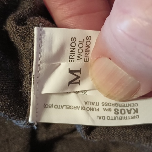 Kaos women's brown medium sweater - Picture 5 of 5